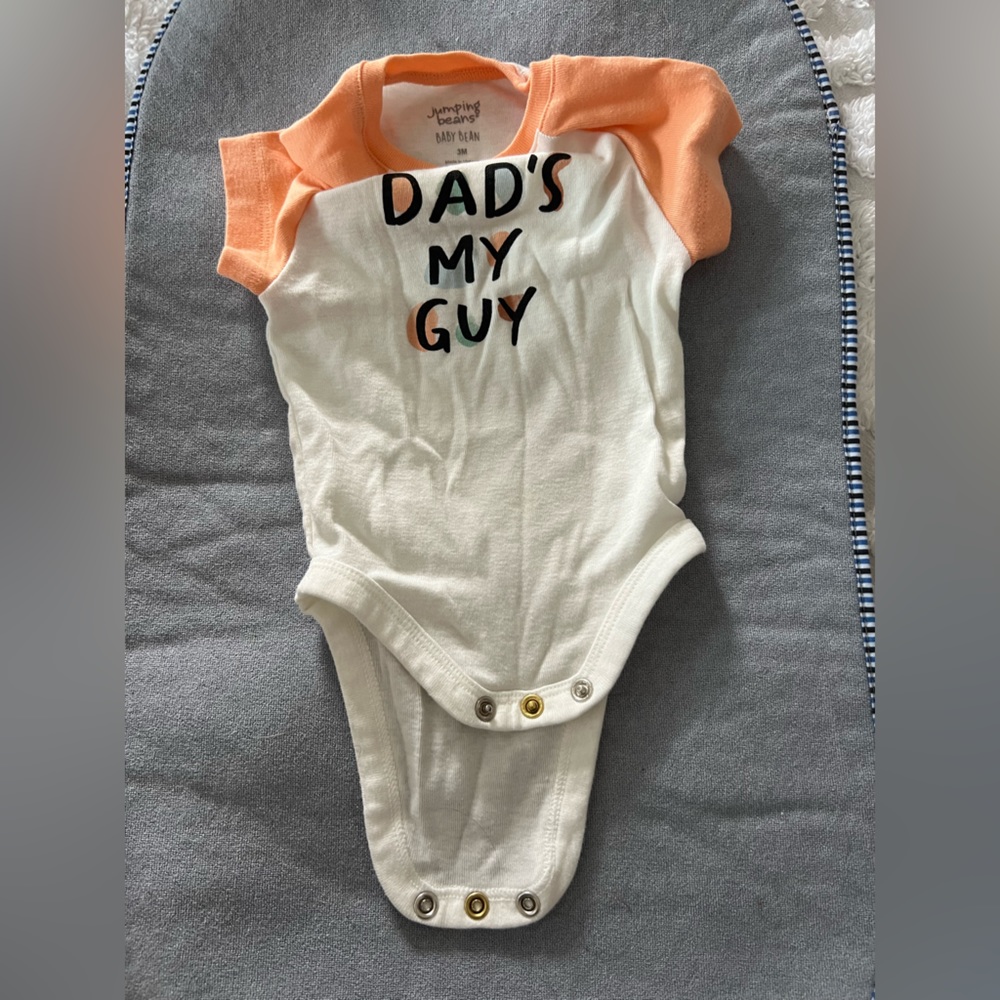 💕5 for $15: Jumping Beans 0-3/3 month onesie